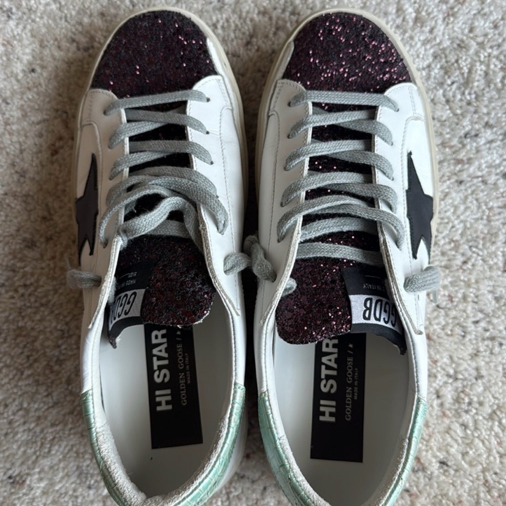 GOLDEN GOOSE HI STAR Sneaker - Picture 2 of 4